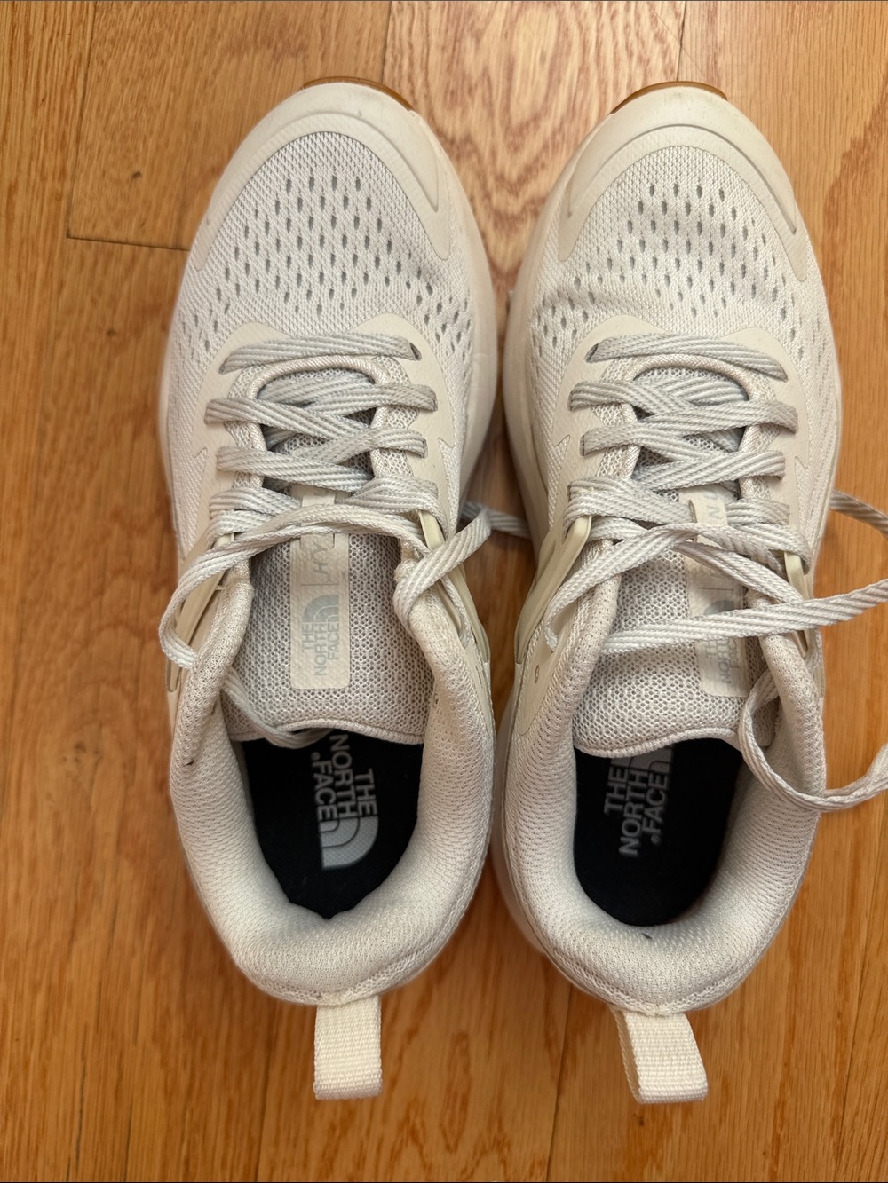 The North Face Women’s Cream Mesh Athletic Sneakers size 7.5